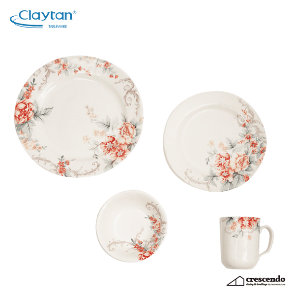 Claytan Gorgeous Autumn 16pc. Dinner Set