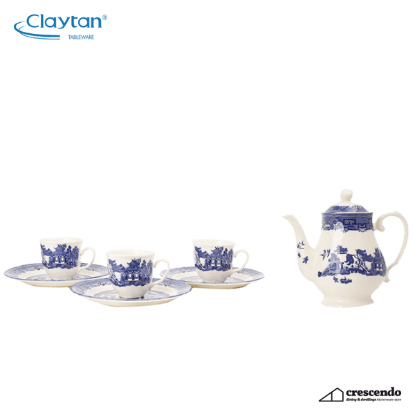 Claytan Willow 14pc. Tea Set